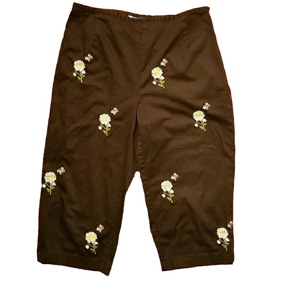 Daisy/bumble bee capri